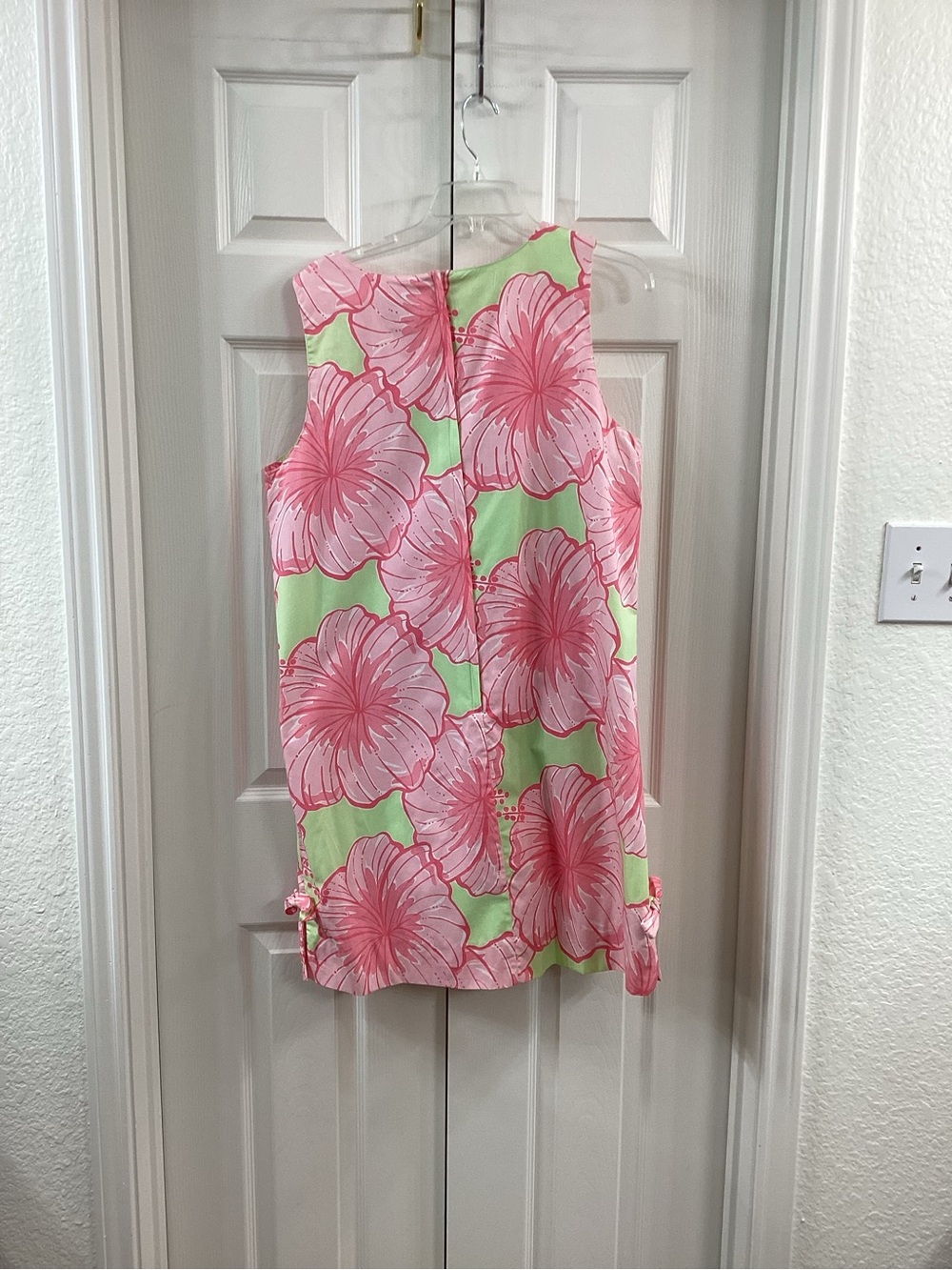 Lilly Pulitzer Pink and Mint Floral Shift Dress - Picture 4 of 4